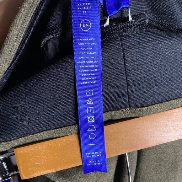 Kit and Ace Women’s Olive Green High Waisted Active Wear Pants - Picture 10 of 11